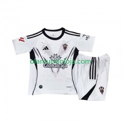 Camisola Albacete Criança Equipamento Primeiro 2025-2026 Manga Curta